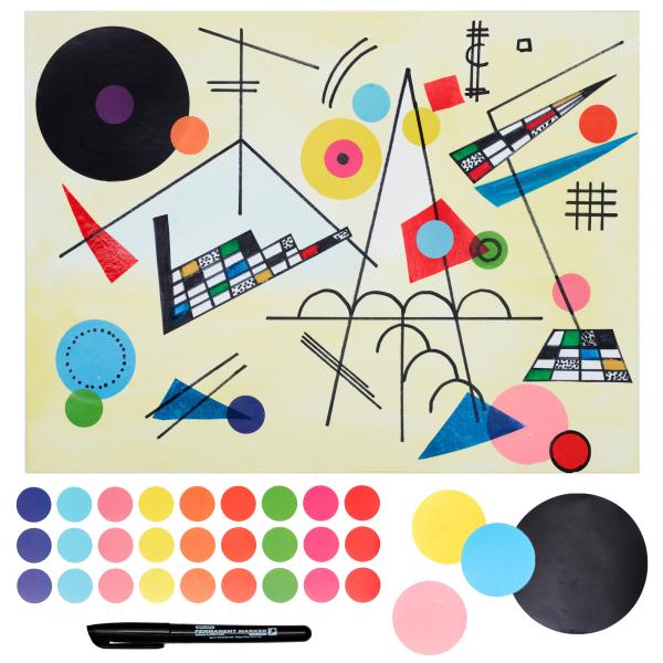 Composition VIII Reproduction Kandinsky Abstract art for kids
