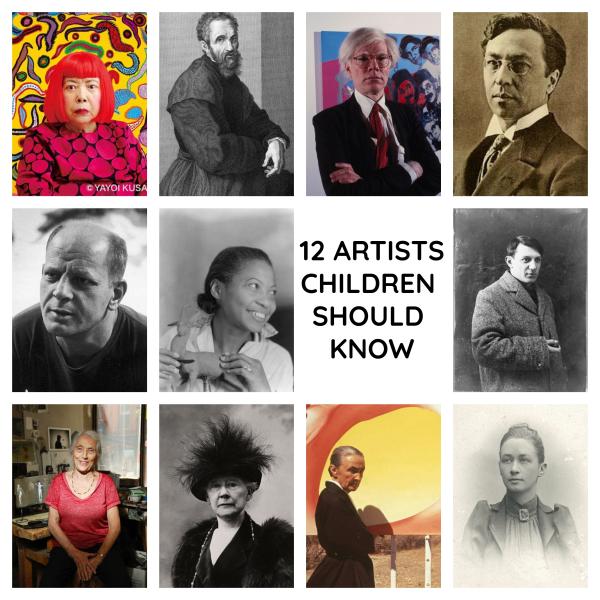 12 Artists Kids Should Know