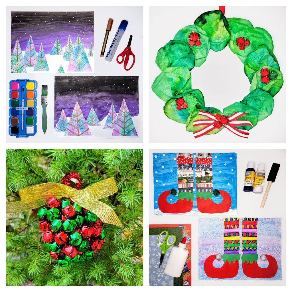 5 Christmas Arts and Crafts for Kids