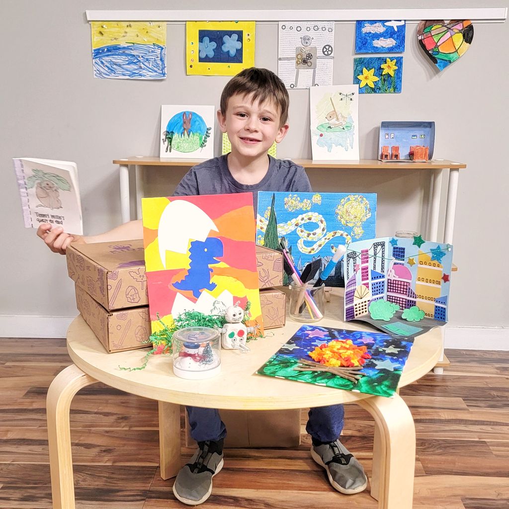 Kids Art Box is the Best Craft Box For Creative Kids & Emerging Artists