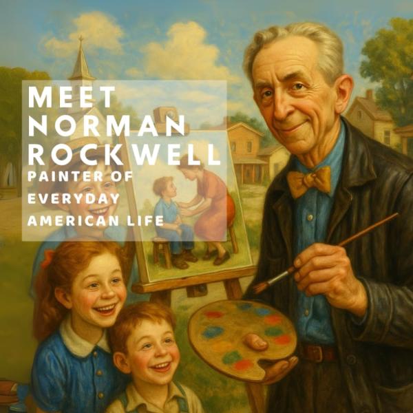 Books About Norman Rockwell and the Art of Storytelling