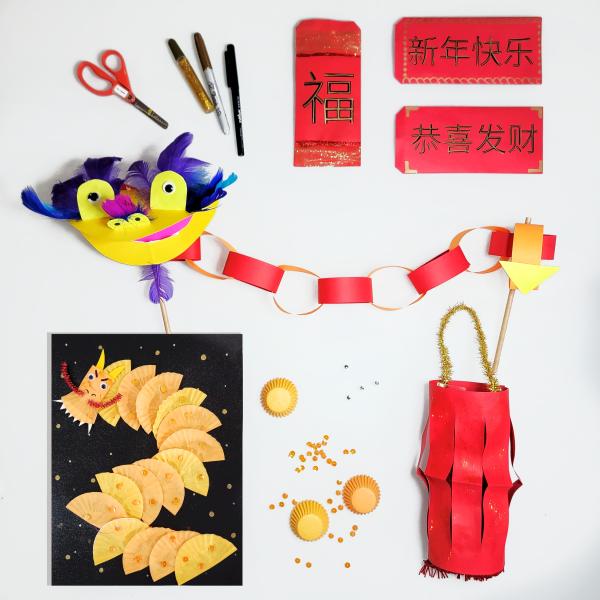 Happy Chinese New Year! 5 Crafts And Activities For Kids | Kids Art Box