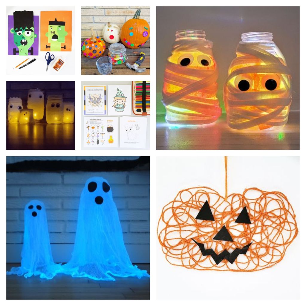 7 Halloween Arts and Crafts Ideas for Your Family + FREE Mega Activity Pack