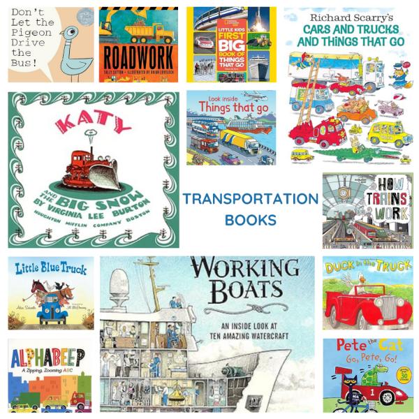 15 Transportation Books for Kids