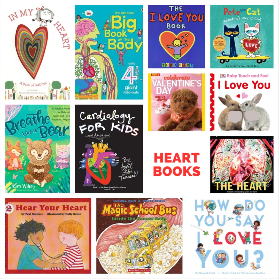 Books About Hearts & Valentine’s Day
