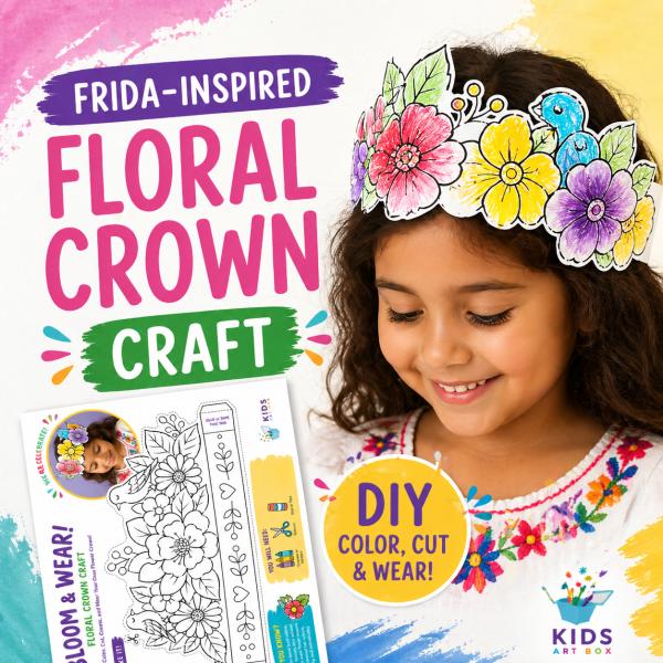 DIY Flower Crown for Kids