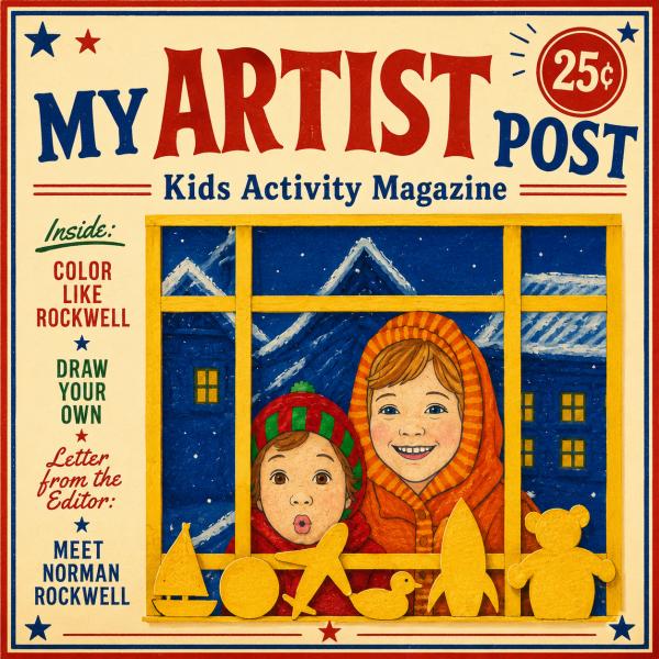 My Artist Post: Kids Activity Magazine