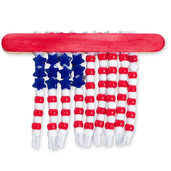 Pony Beads American Flag