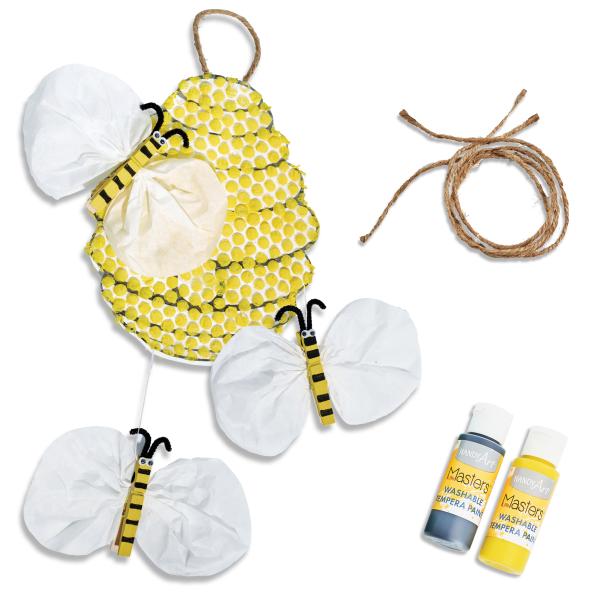 Beehive Mobile craft for kids