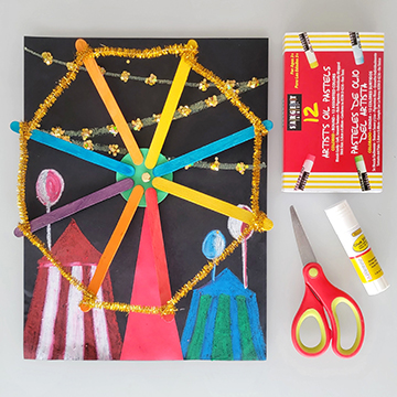 3-D Ferris Wheel Craft