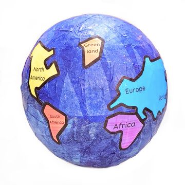 Paper Mache Globe Science Project
