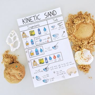 Kinetic Sand Visual Recipe
