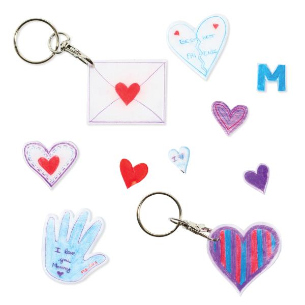 Shrinky Dinks Key Chains