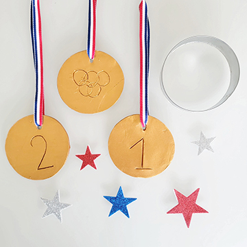 Clay Olympic Medals