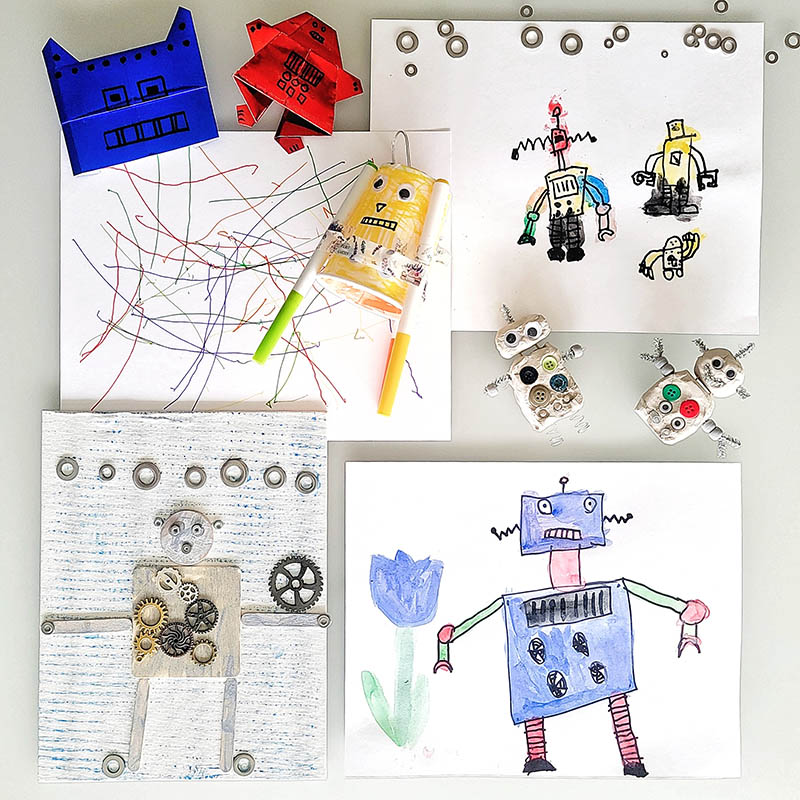 daddy-and-me-art-box/robots box