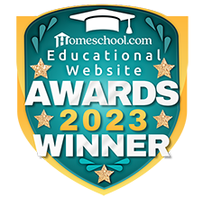 Home School Educational website awards 2023 winner