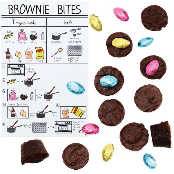 Easter Brownie bites