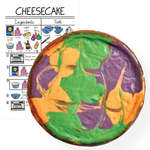 Swirled Cheesecake Visual Recipe