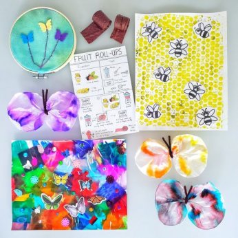 mommy-and-me-art-box/butterfly-and-bee-crafts box