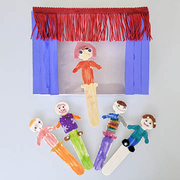 Family & Friends Puppets and Theater