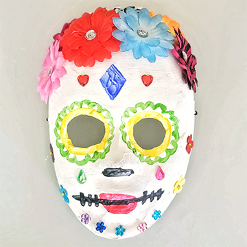 The Day of the Dead Mask Diorama