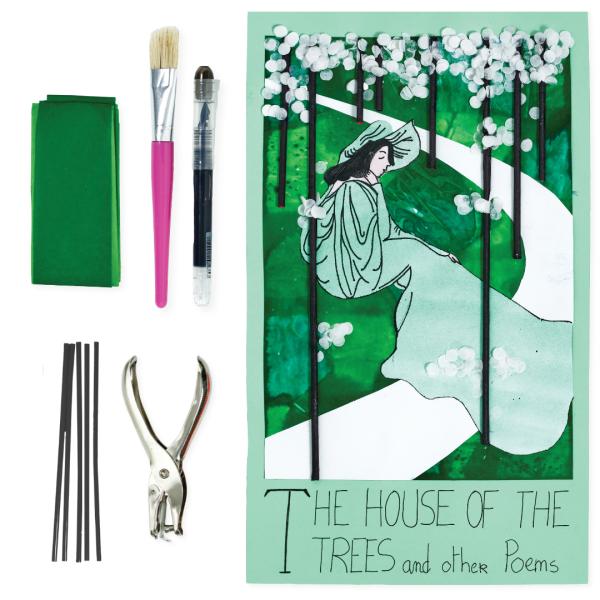 The House of Trees and Other Poems Bleeding Paper Reproduction