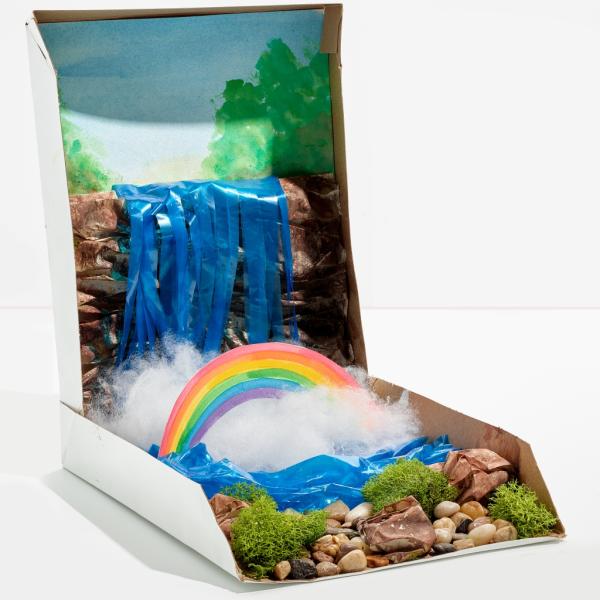 The Falls of Minnehaha Diorama