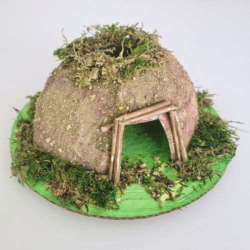 Mandan Earth Lodge Diorama