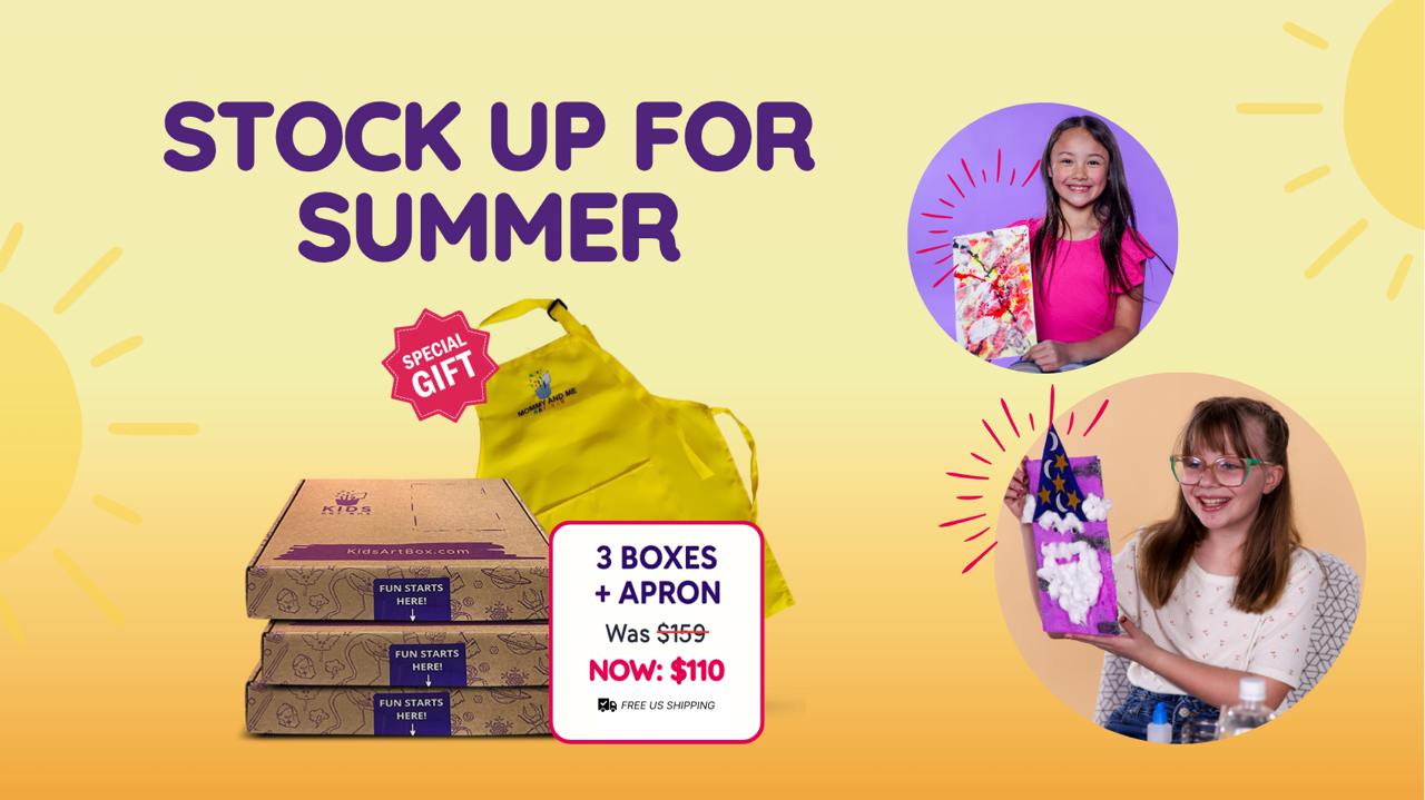 3 BOXES + 1 APRON<br>
WAS $159, NOW $110
