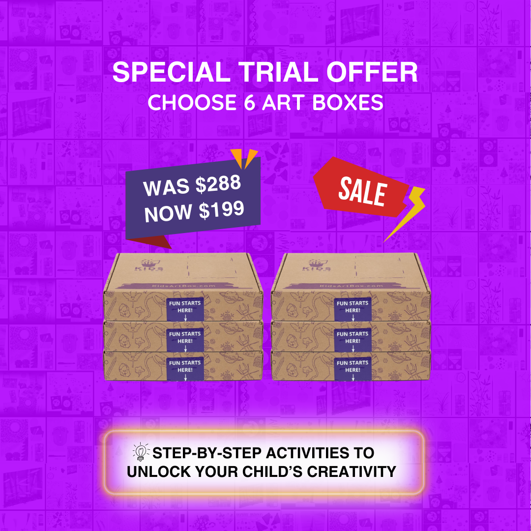 6 ART BOXES<br>
WAS $288, NOW $199