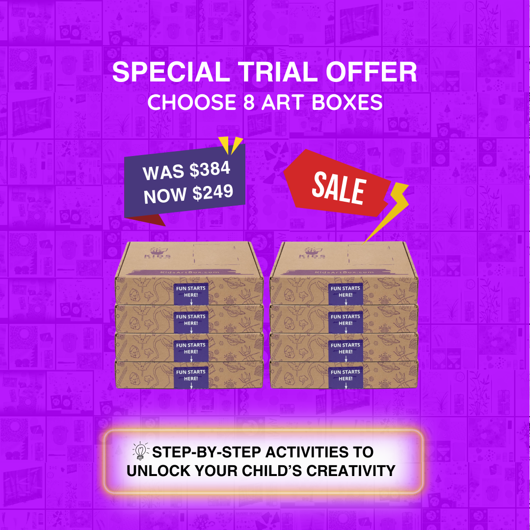 8 ART BOXES<br>
WAS $384, NOW $249